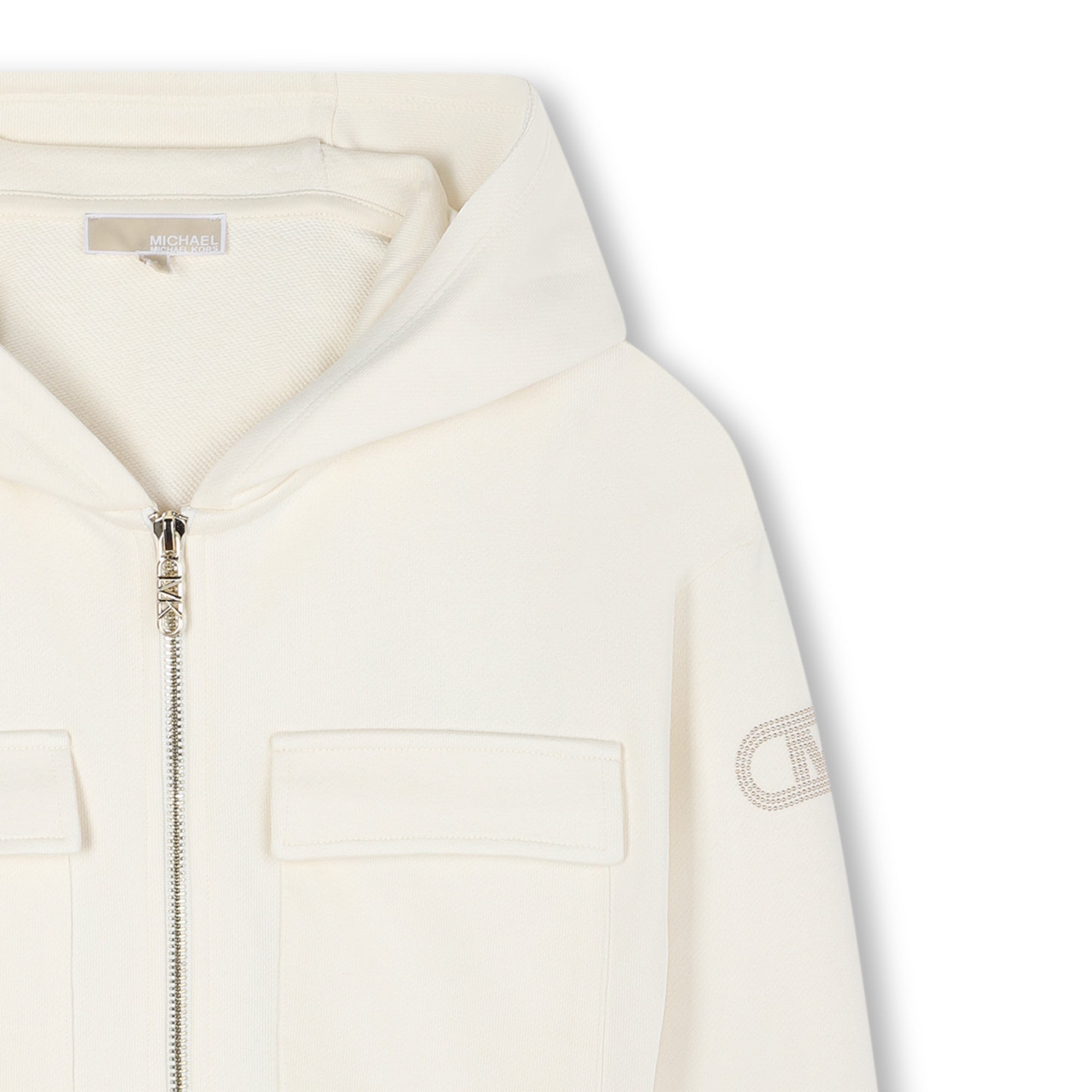 Michael KorsLogo Hooded Zip Up Top3617165562778SAVANNA