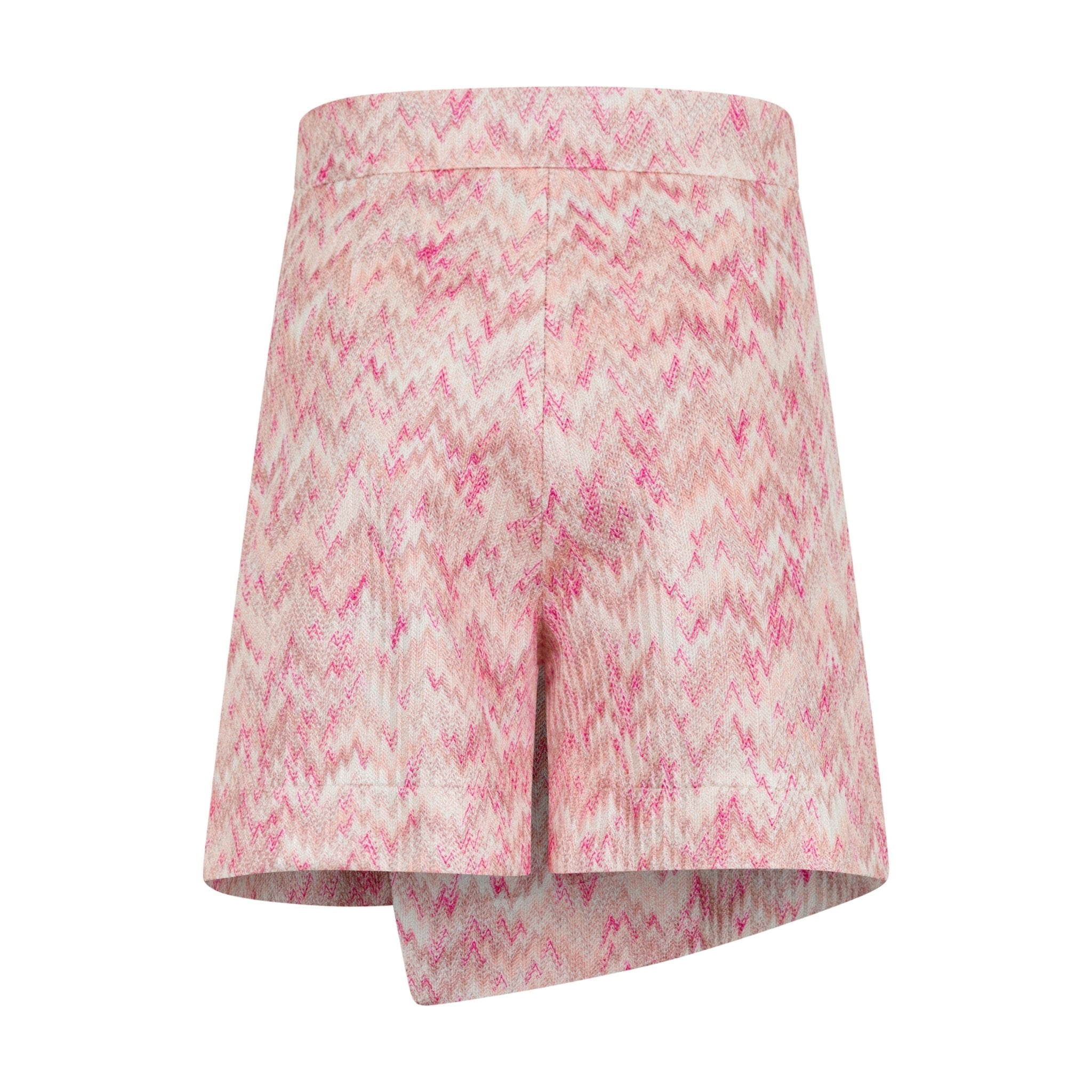 MISSONIAsymmetric Logo Skirt8059774335568SAVANNA