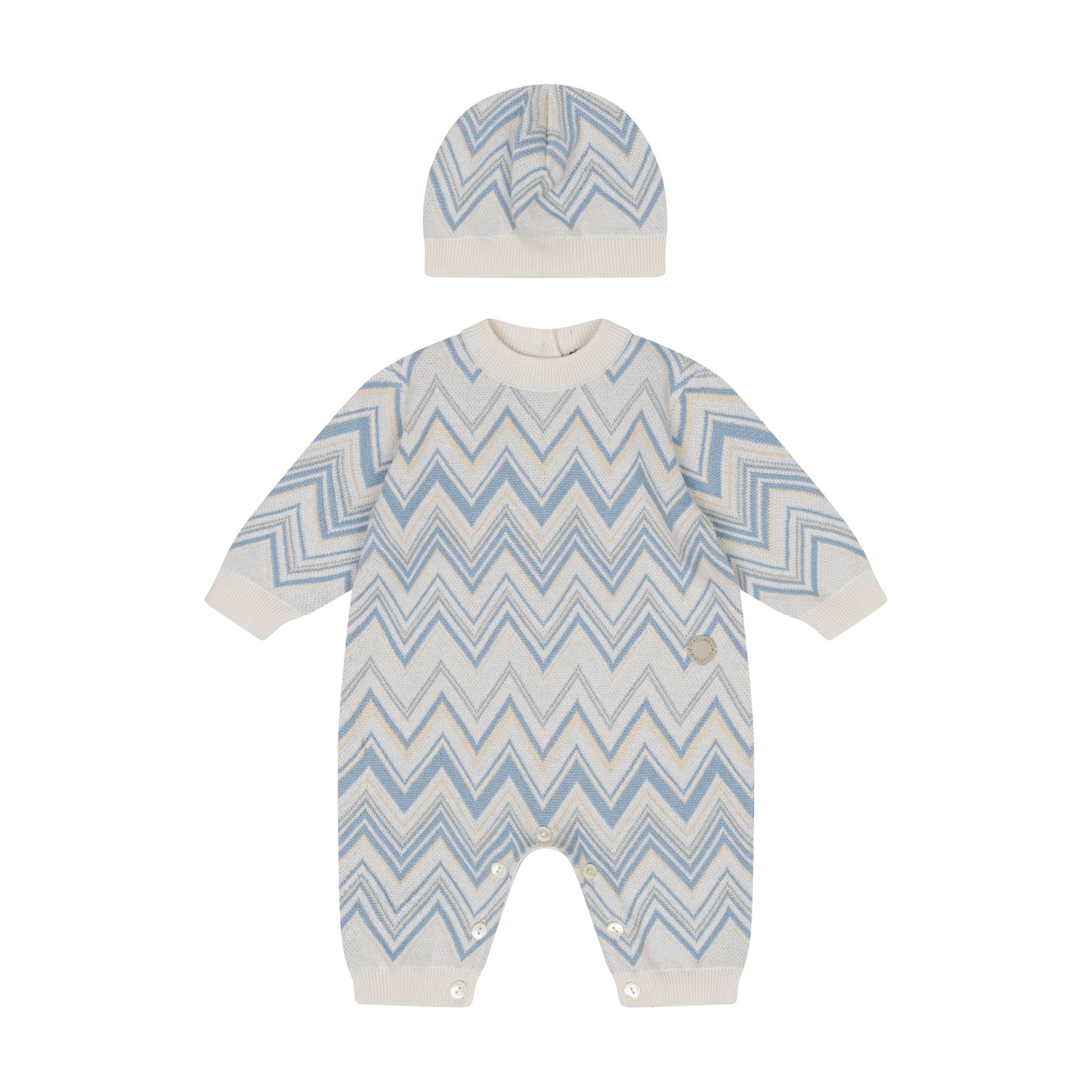 MISSONIChevron Pattern Babygrow Set8059774054001SAVANNA