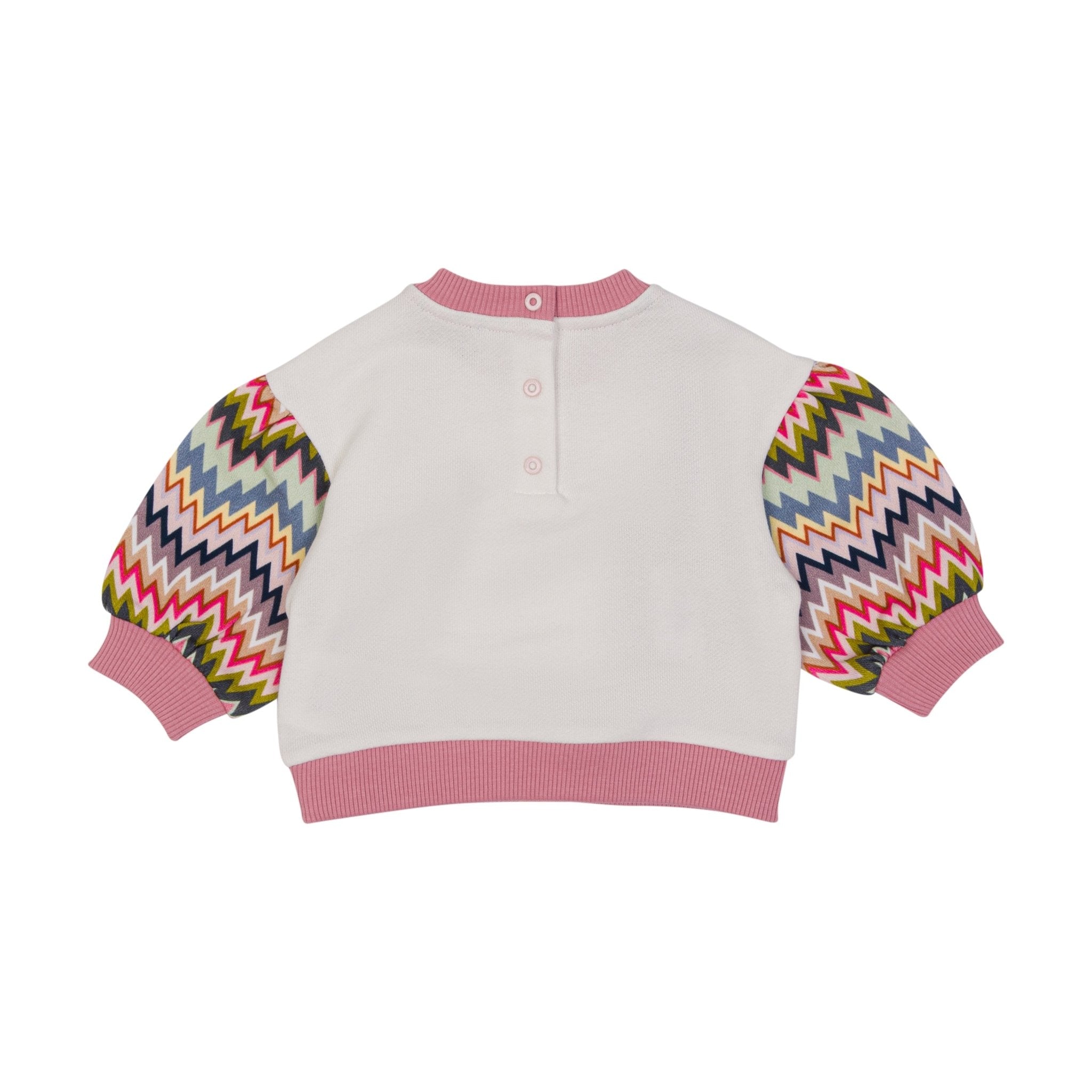 MISSONISleeve Zigzag Sweatshirt8059774036724SAVANNA