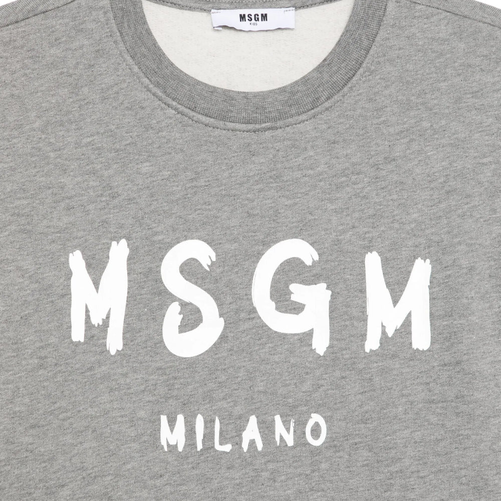 MSGMCrewneck Logo Print Sweatshirt8051883398021SAVANNA