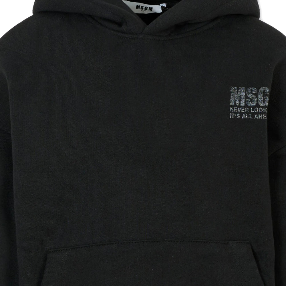 MSGMCrystal Embellished Logo Hoodie8051883396997SAVANNA