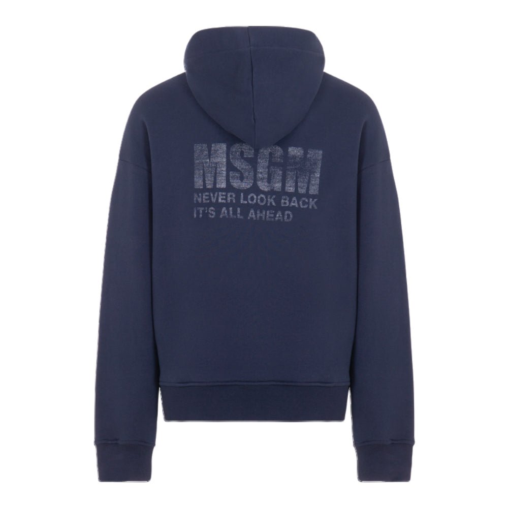 MSGMCrystal Embellished Logo Hoodie8051883397048SAVANNA