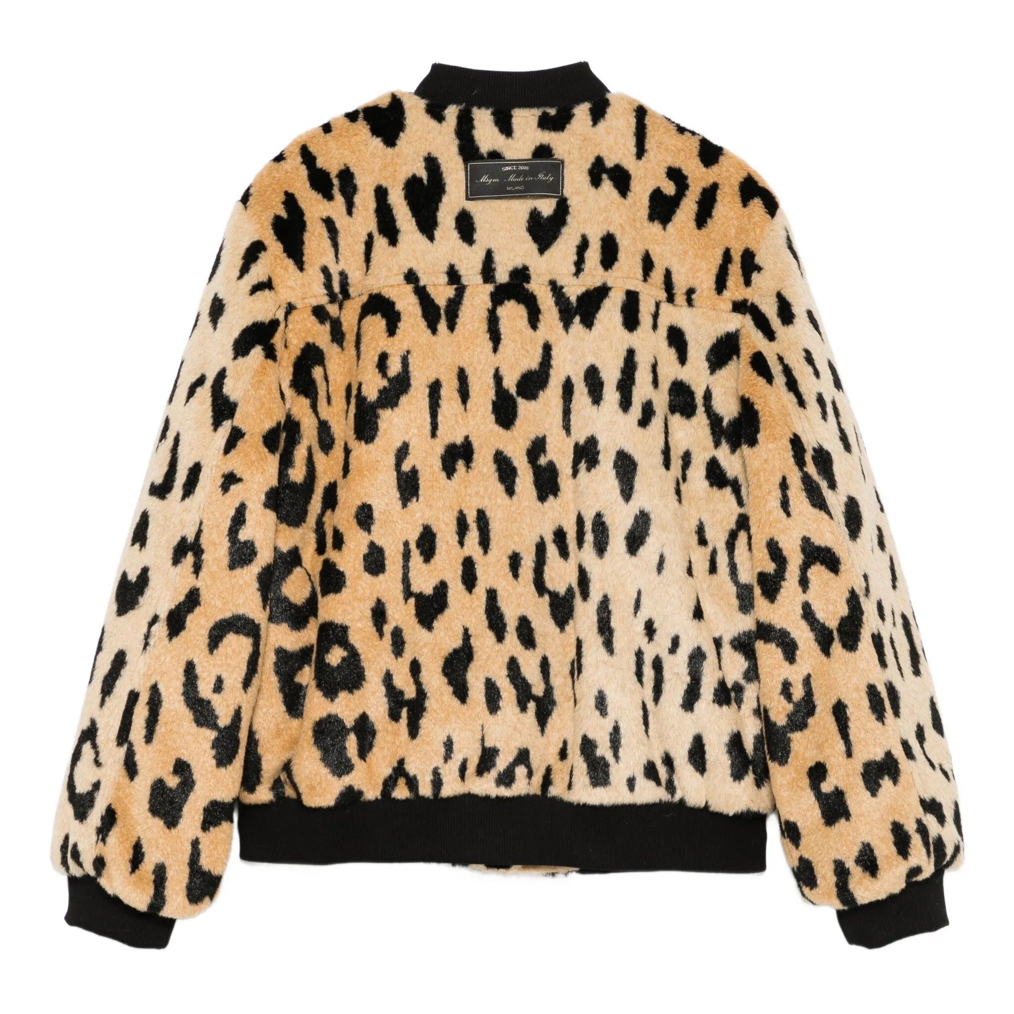 MSGMFaux Fur Bomber Jacket8051883377781SAVANNA