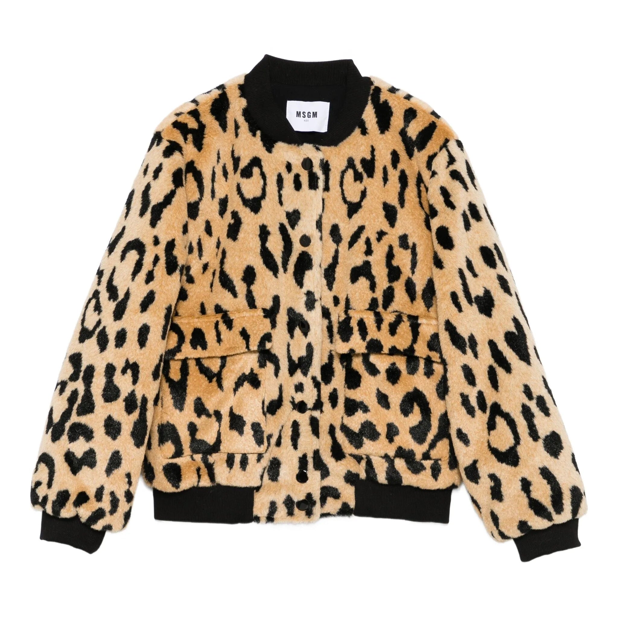 MSGMFaux Fur Bomber Jacket8051883377781SAVANNA