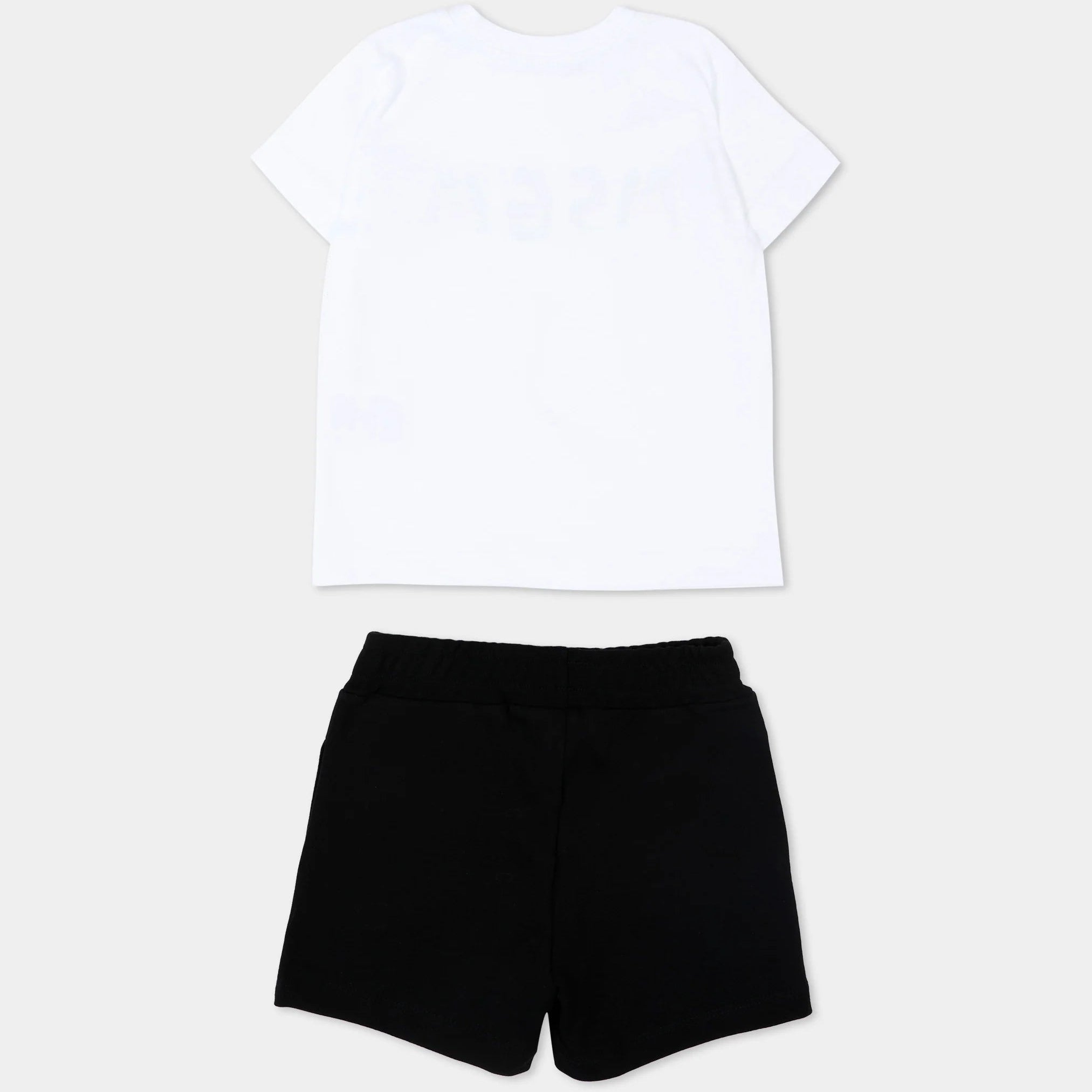 MSGMLogo Print Crewneck Short Set8051883445800SAVANNA