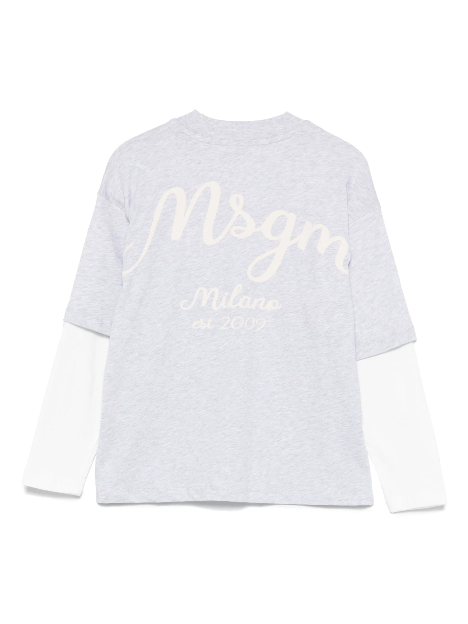 MSGMLogo Print Long Sleeve T-Shirt8051883384543SAVANNA