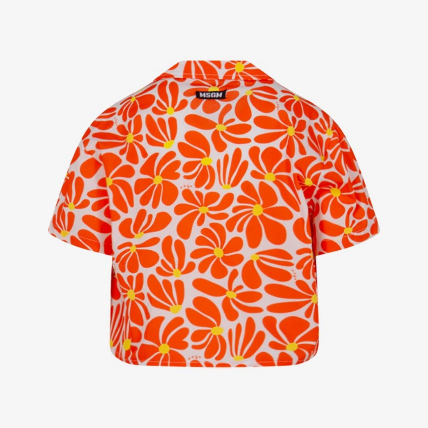 MSGMPoplin Flora Logo Shirt8051883429190SAVANNA