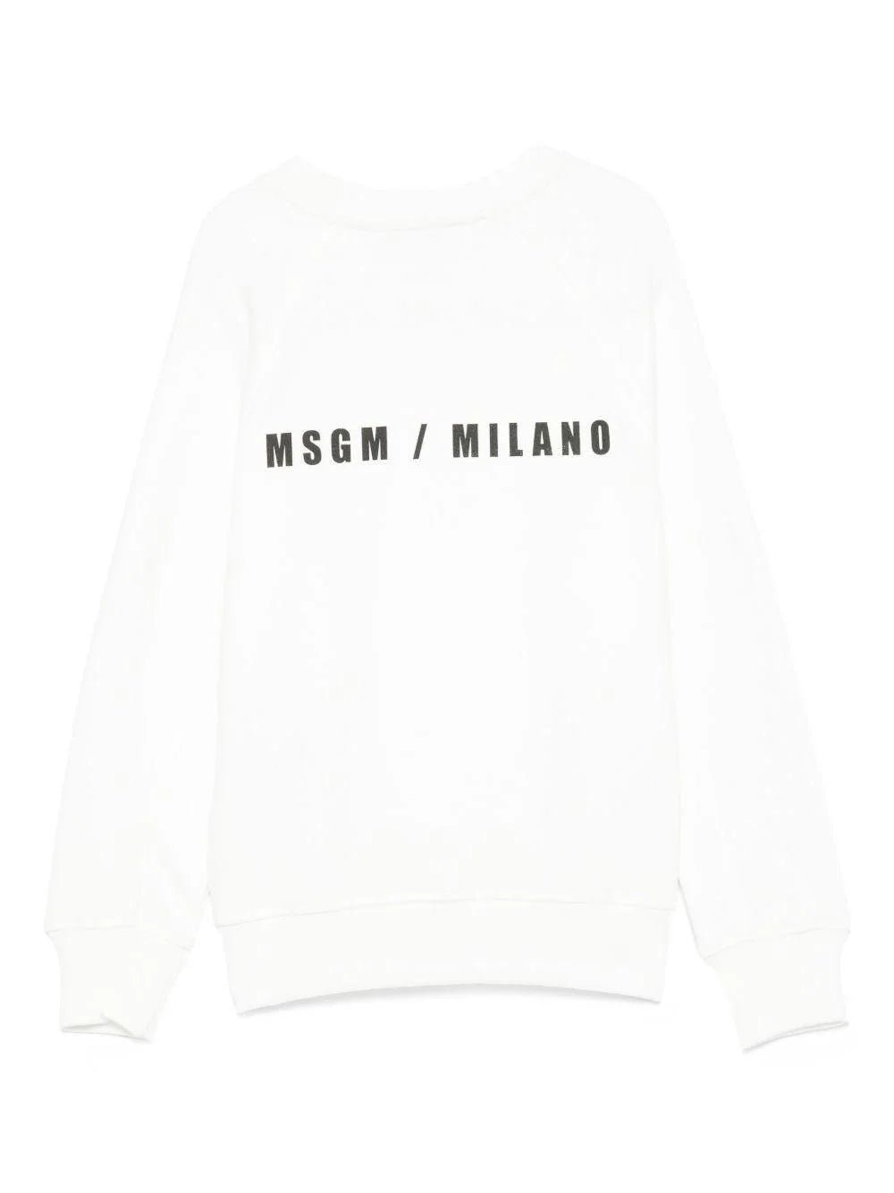 MSGMRaglan Logo Print Sweatshirt8051883382600SAVANNA
