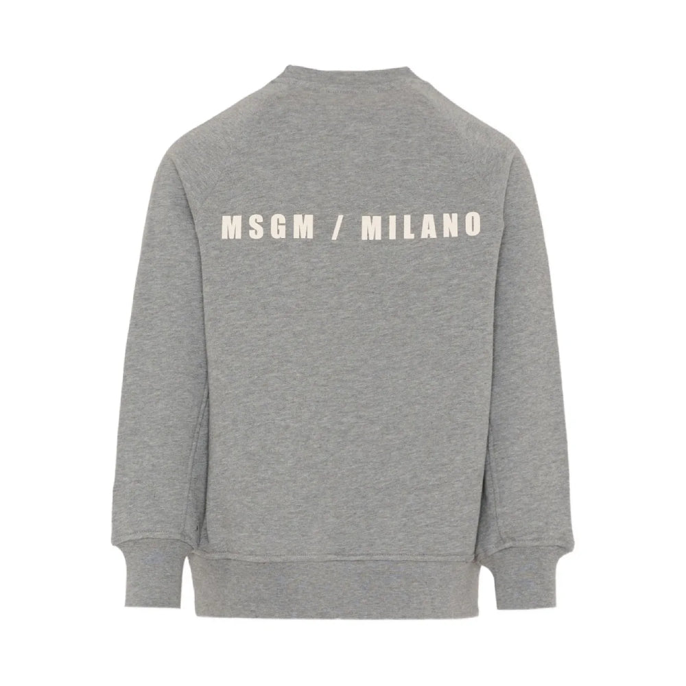 MSGMRaglan Logo Print Sweatshirt8051883382662SAVANNA