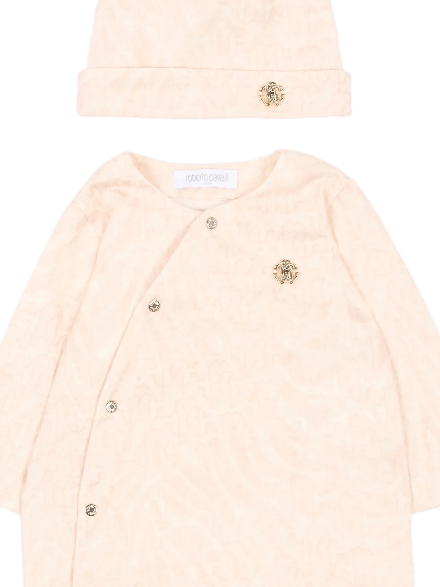 Roberto CavalliMonogram Print Babygrow Set8053638321568SAVANNA
