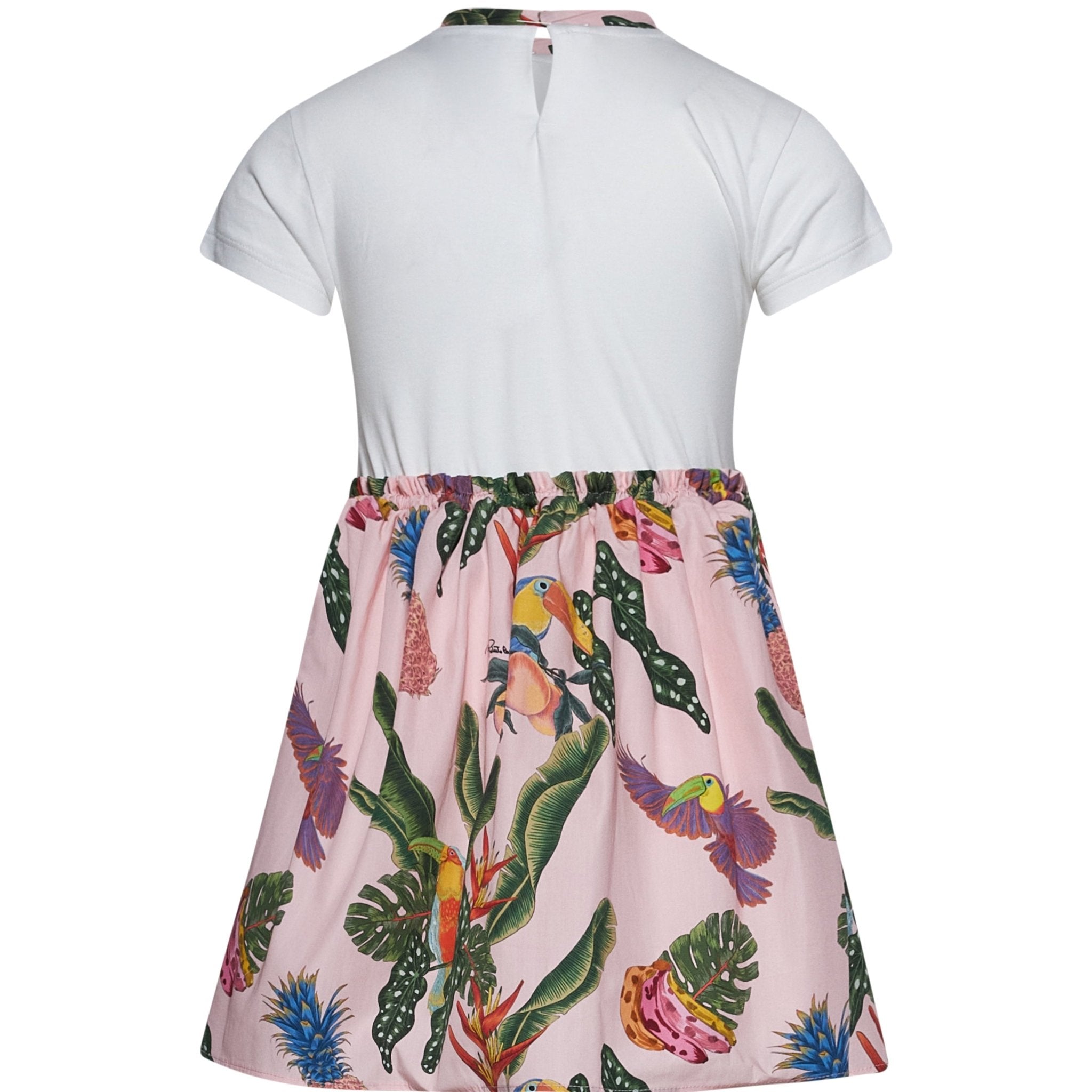 Roberto CavalliTropical Print Logo Dress8053638447251SAVANNA