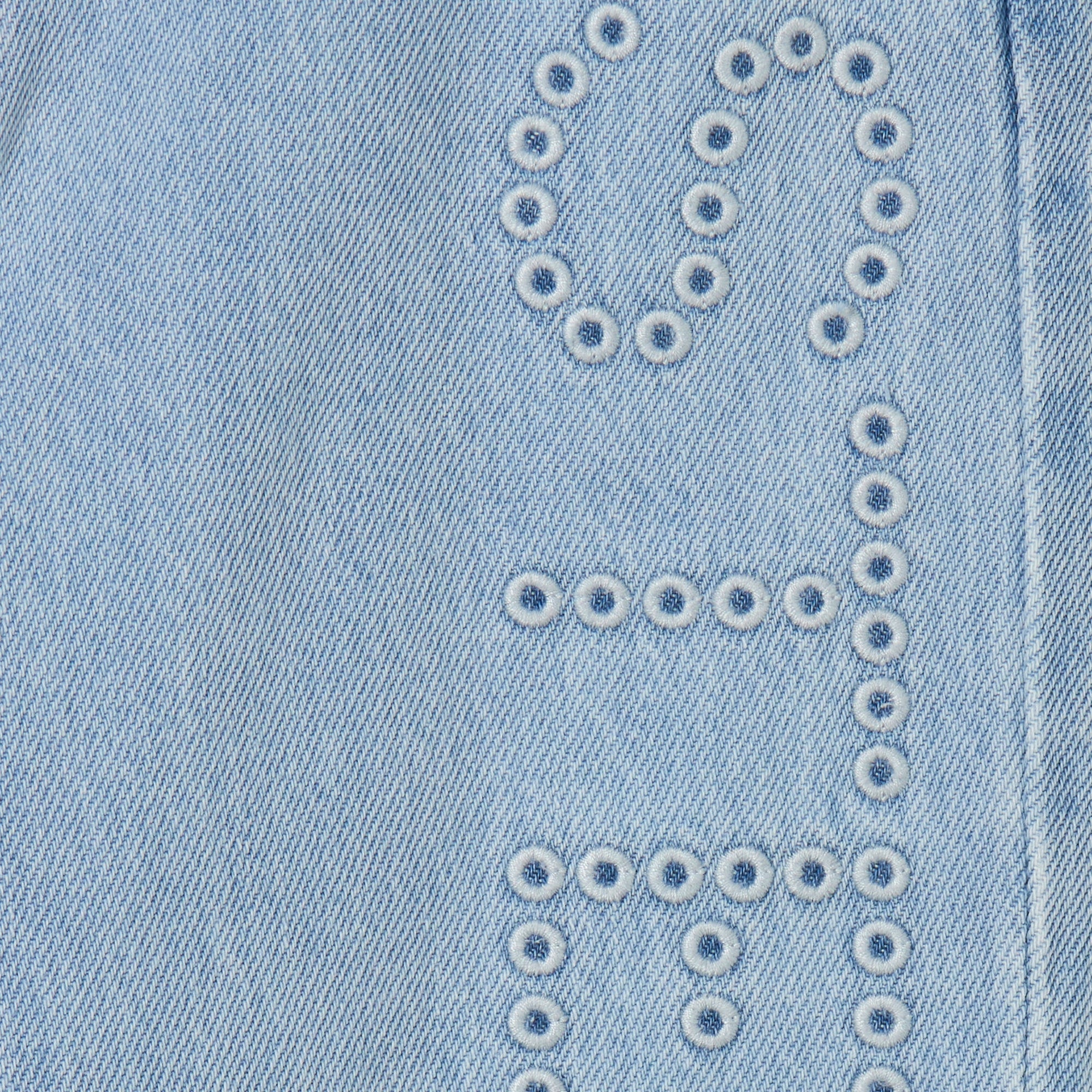 Stella McCartneyEyelet Jeans Pants8059774247922SAVANNA