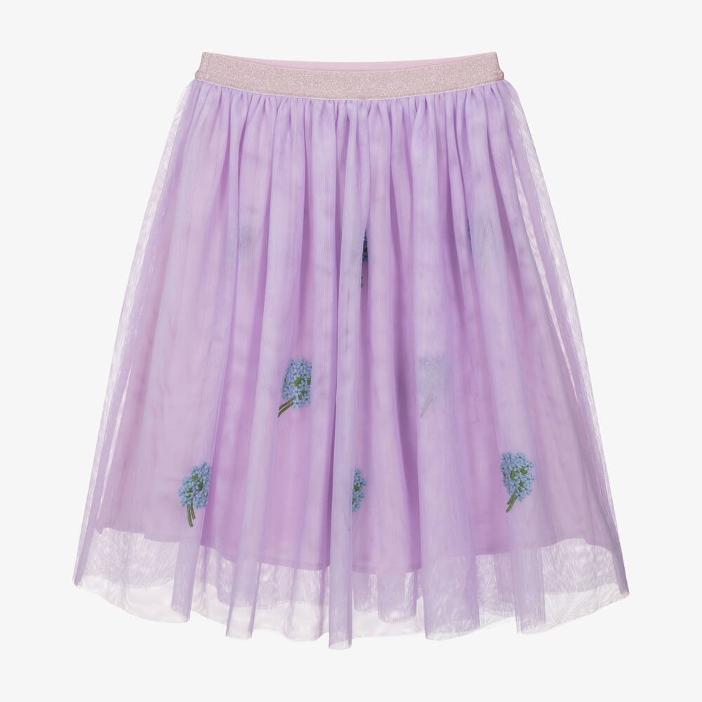 Stella McCartneyFloral Tulle Skirt8055178780409SAVANNA