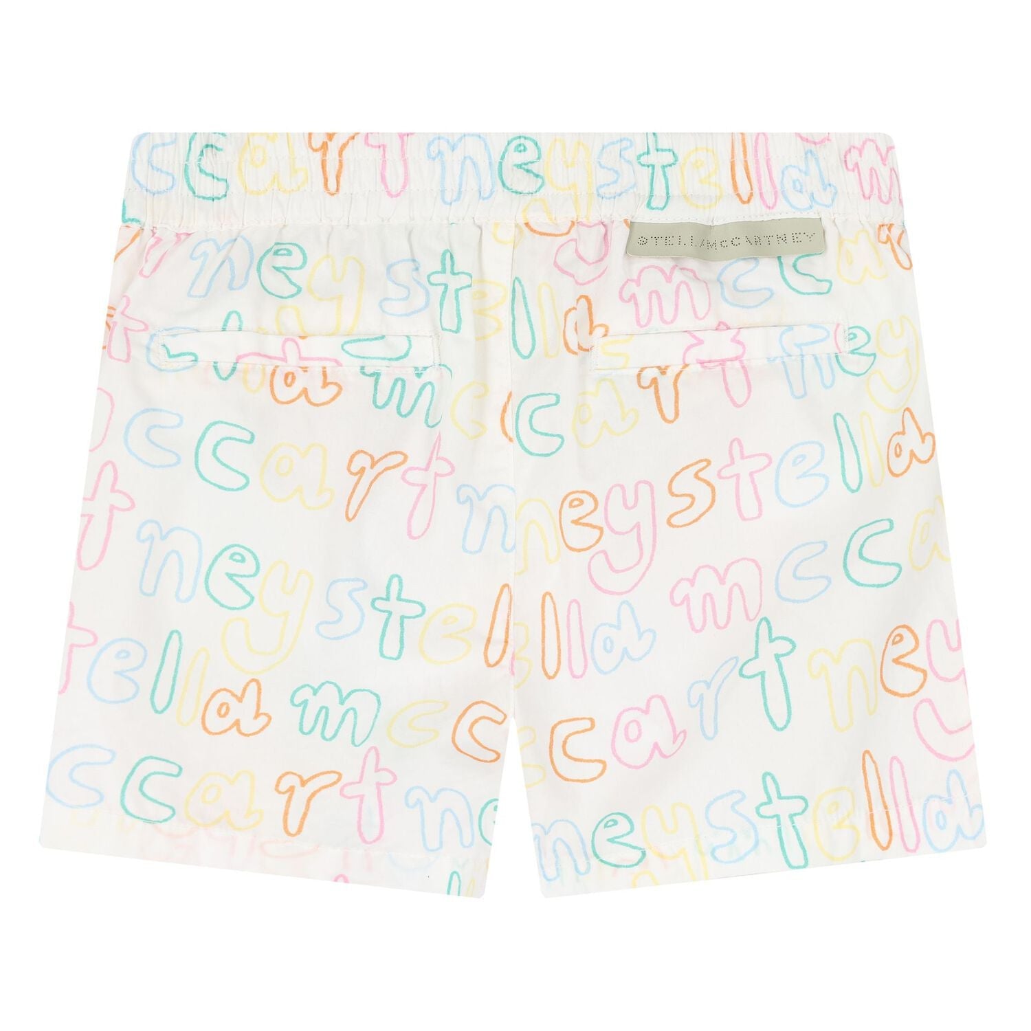 Stella McCartneyLettering Print ShortsSAVANNA