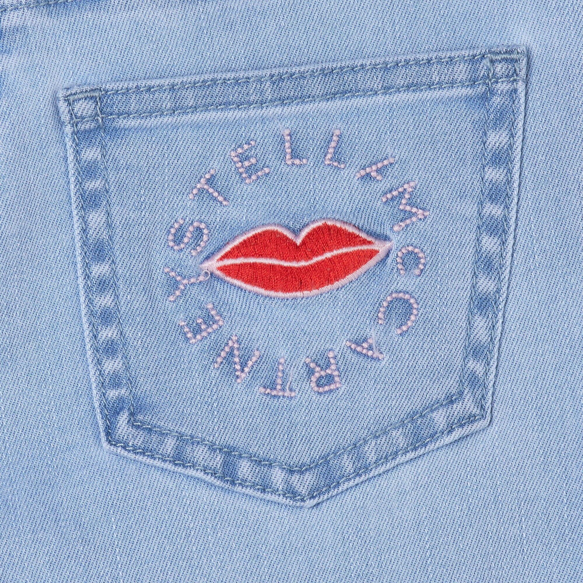 Stella McCartneyLip Embroidered Jeans8055178982063SAVANNA