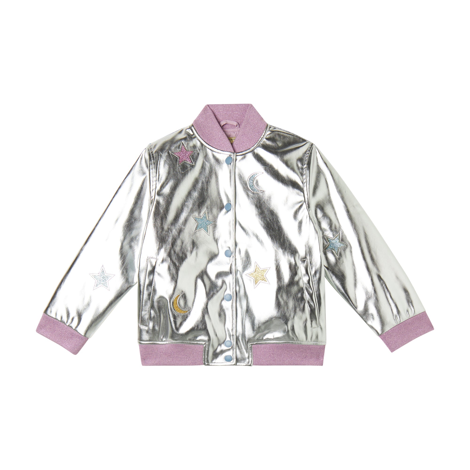 Stella McCartneyMetallic Bomber Jacket8055178961105SAVANNA