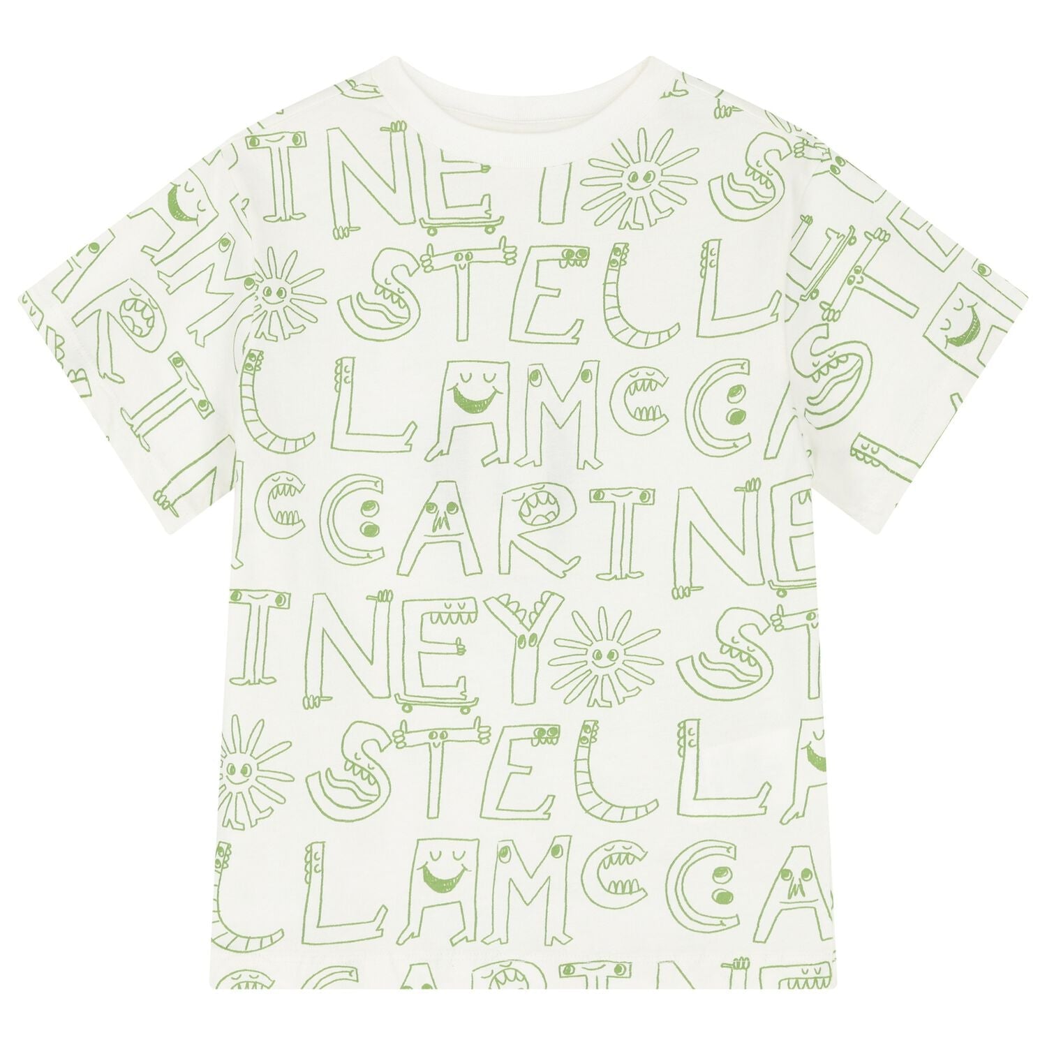 Stella McCartneyMonogram Graphic Print T-Shirt8055178788436SAVANNA