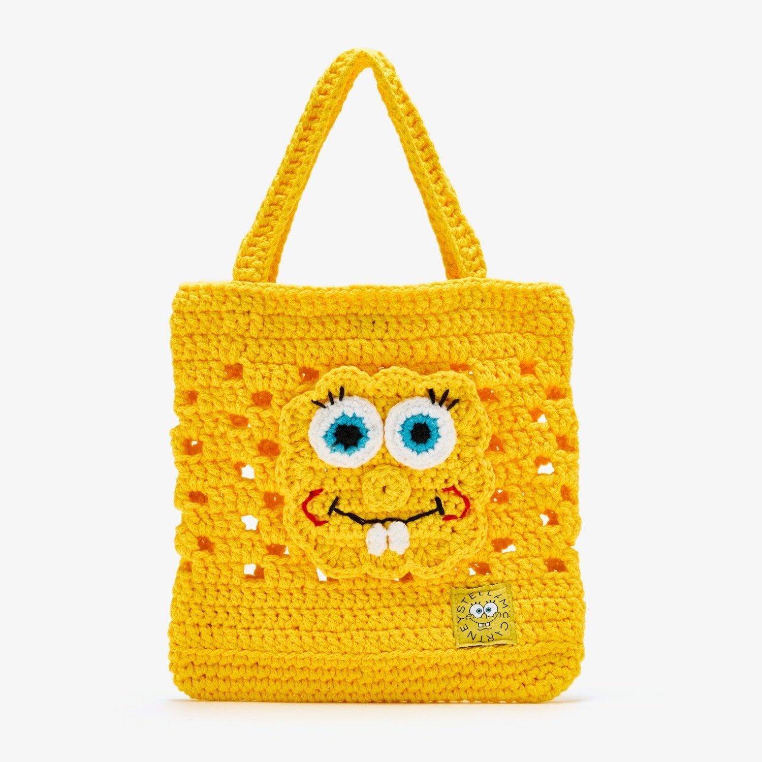 Stella McCartneySpongeBob Crochet Tote Bag8055178740496SAVANNA
