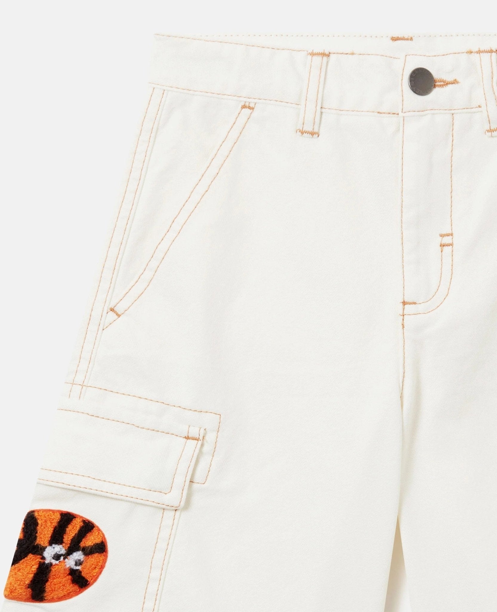 Stella McCartneySports Motif Canvas Shorts8059774252087SAVANNA