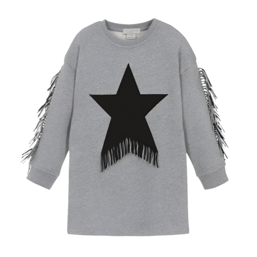 Stella McCartneyStar Fringe Sweatshirt Dress8055178416728SAVANNA