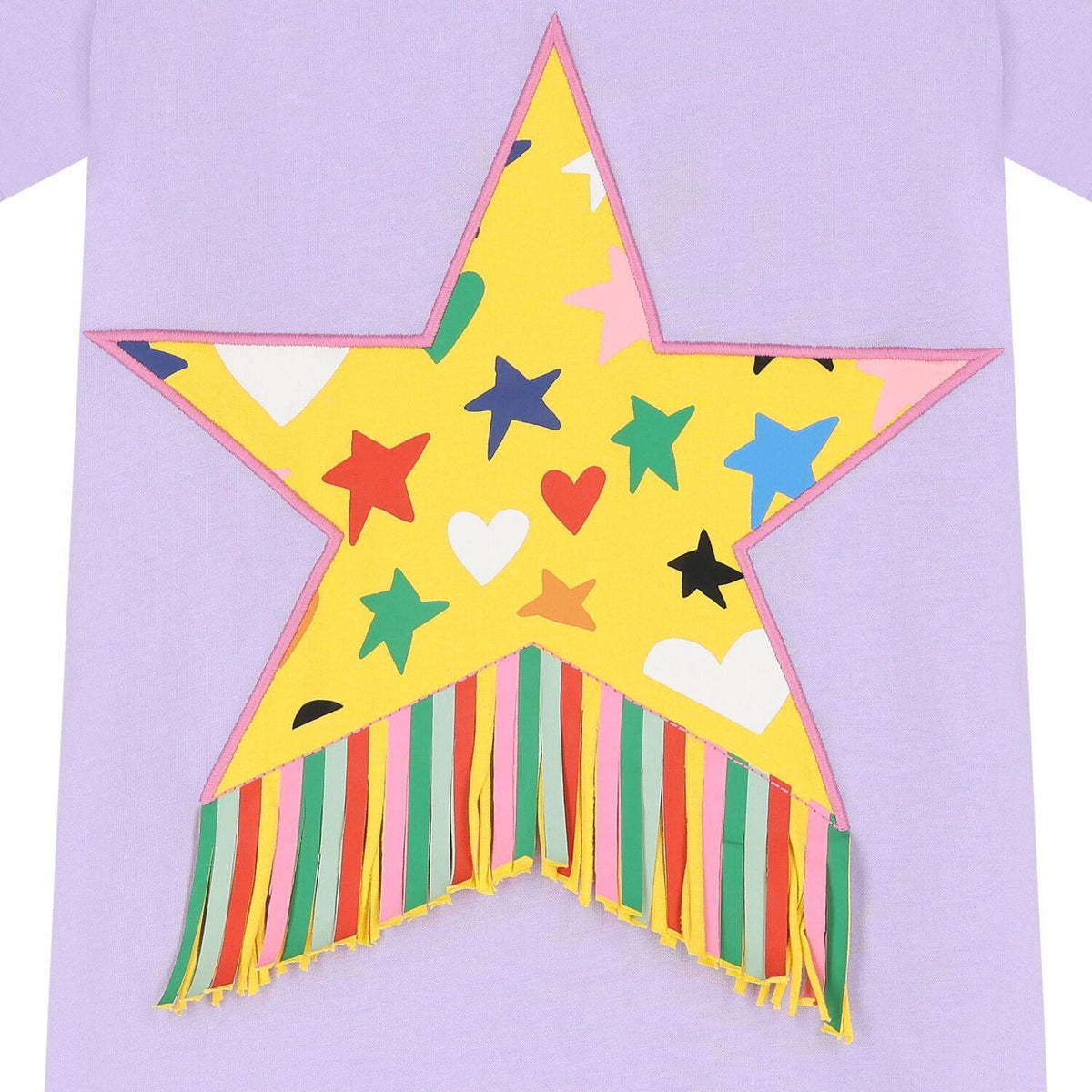 Stella McCartneyStar Graphic Fringe T-Shirt Dress8055178747334SAVANNA