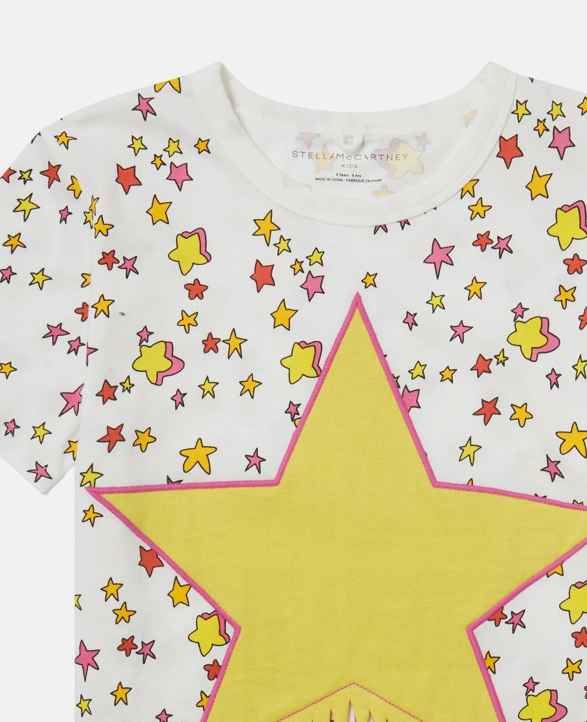 Stella McCartneyStar Graphic Fringed T-ShirtSAVANNA