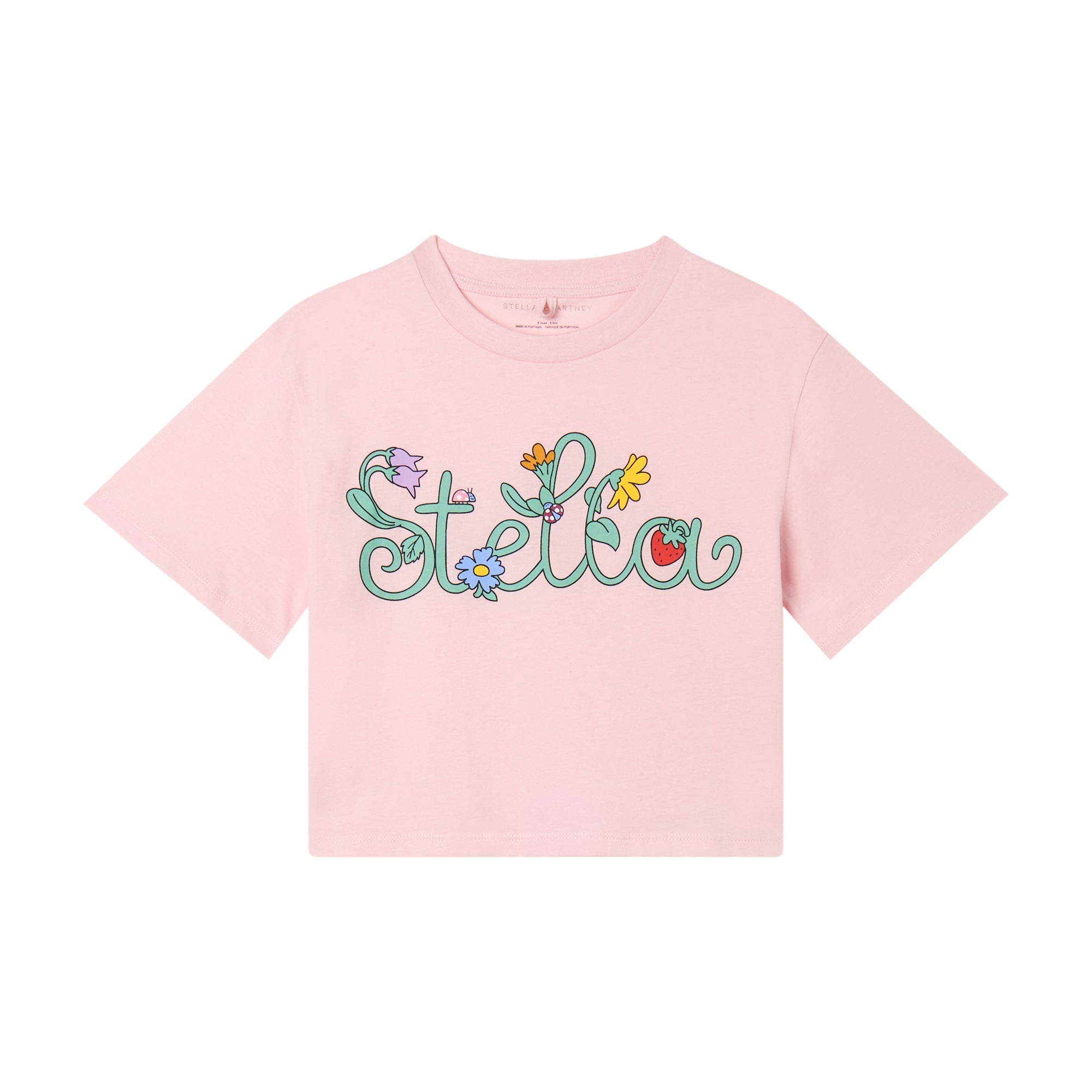 Stella McCartneyStella Vine Cropped Graphic T-Shirt8059774258454SAVANNA