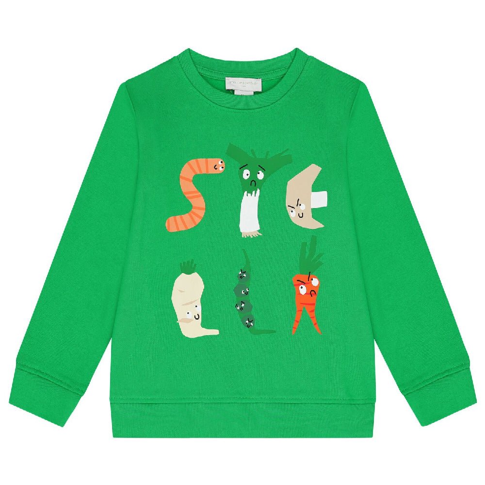 Stella McCartneyVegetable Logo Sweatshirt8055178436900SAVANNA