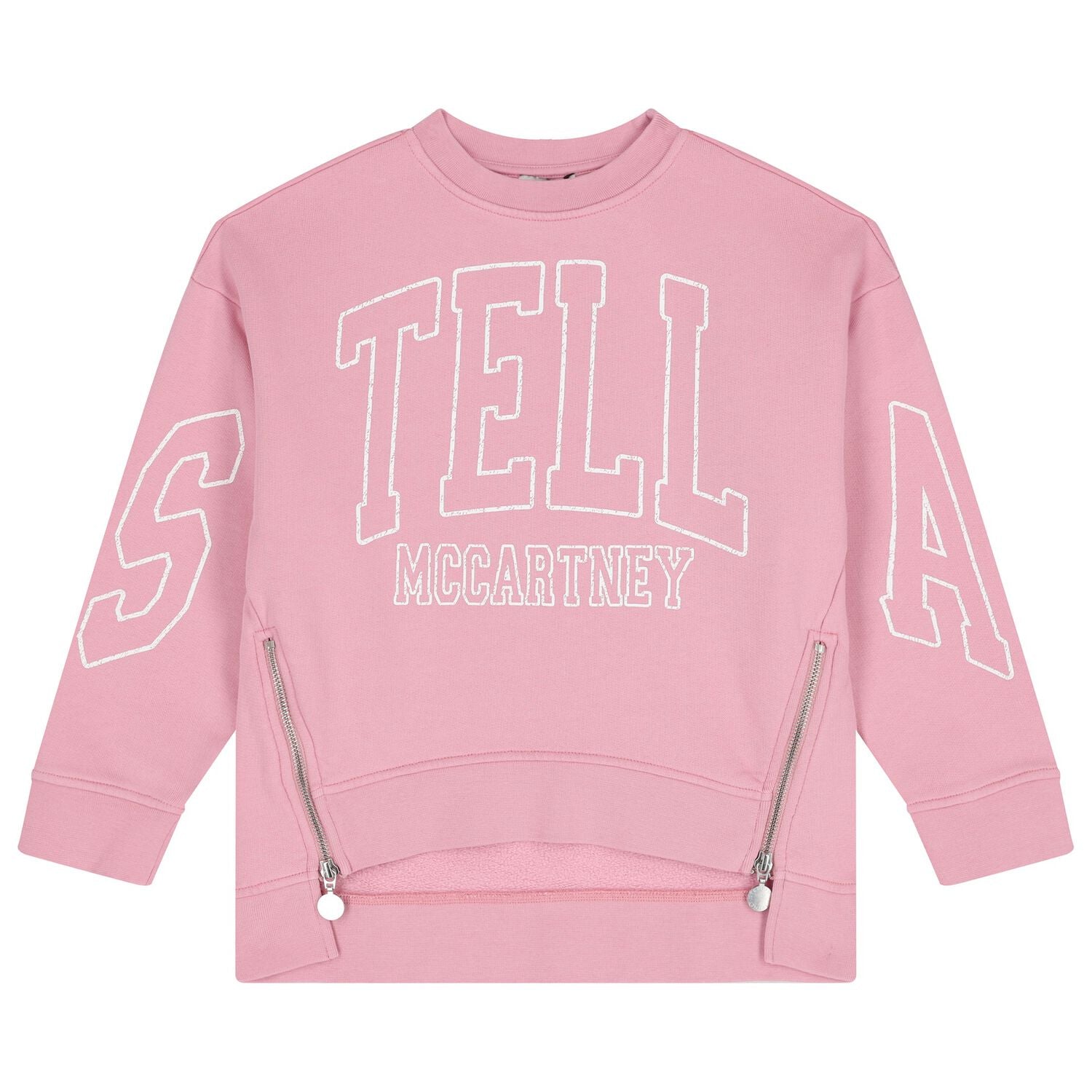 Stella McCartneyZipped Sides Sweatshirt8055178970077SAVANNA