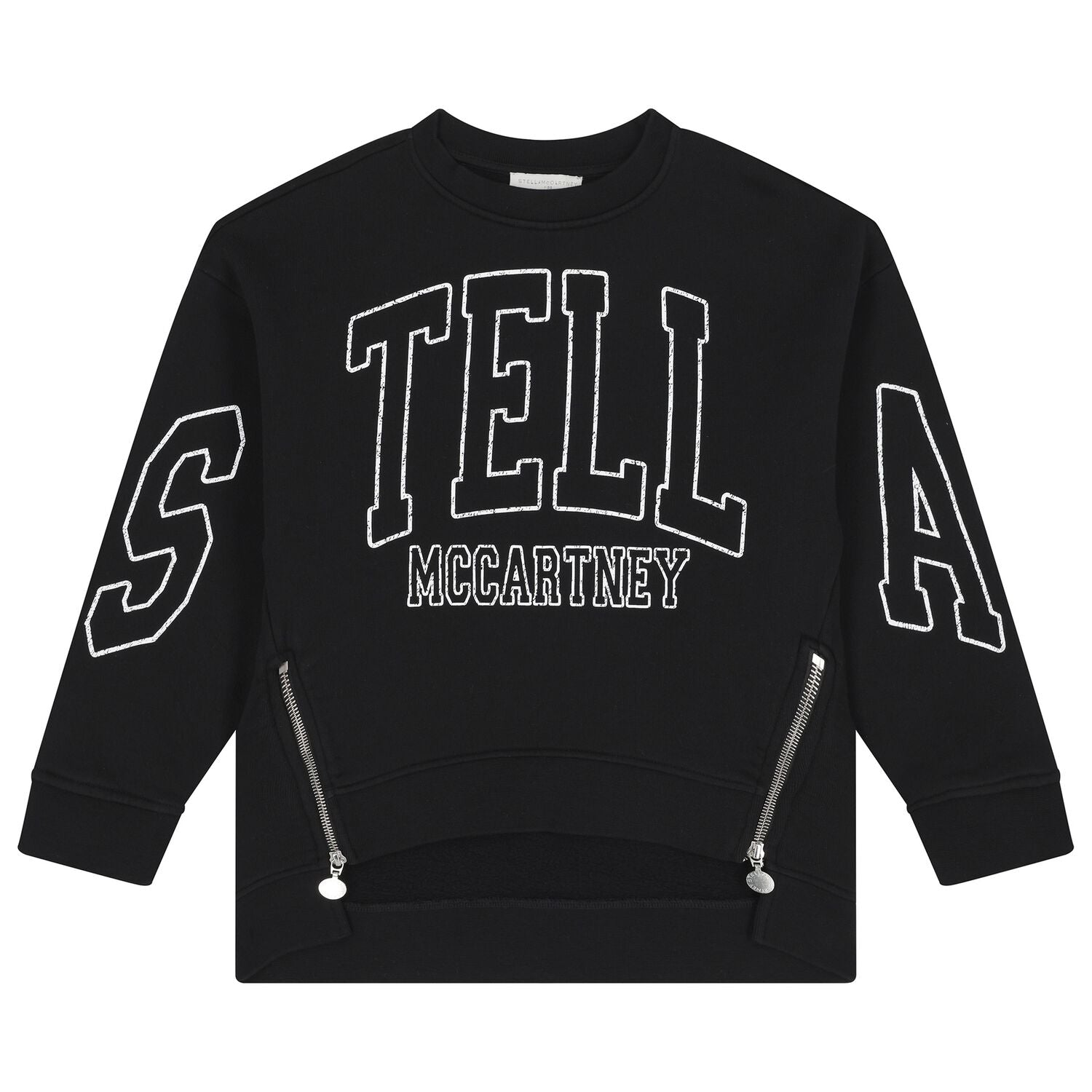 Stella McCartneyZipped Sides Sweatshirt8055178970176SAVANNA