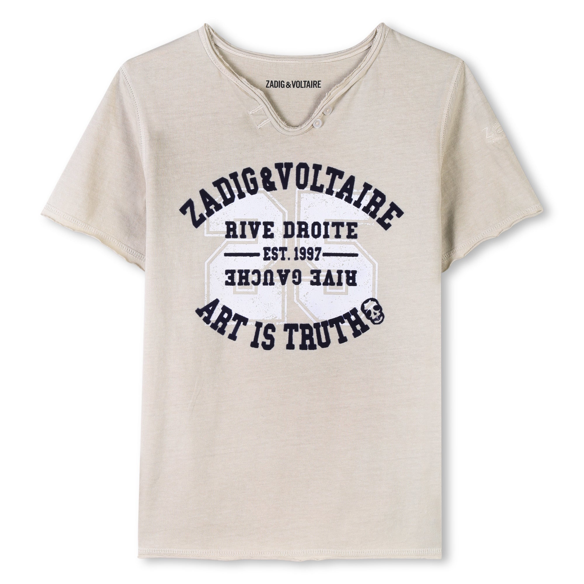 Zadig & VoltaireArt Truth T-Shirt3617165444197SAVANNA