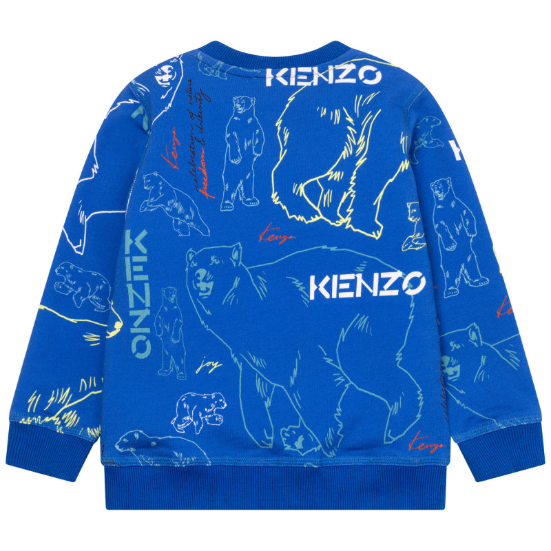KENZOPrint Logo SweatshirtSAVANNA