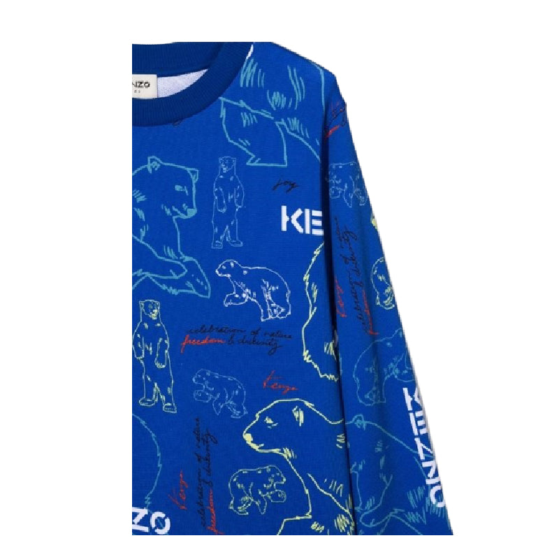 KENZOPrint Logo SweatshirtSAVANNA