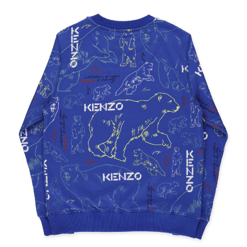 KENZOPrint Logo SweatshirtSAVANNA