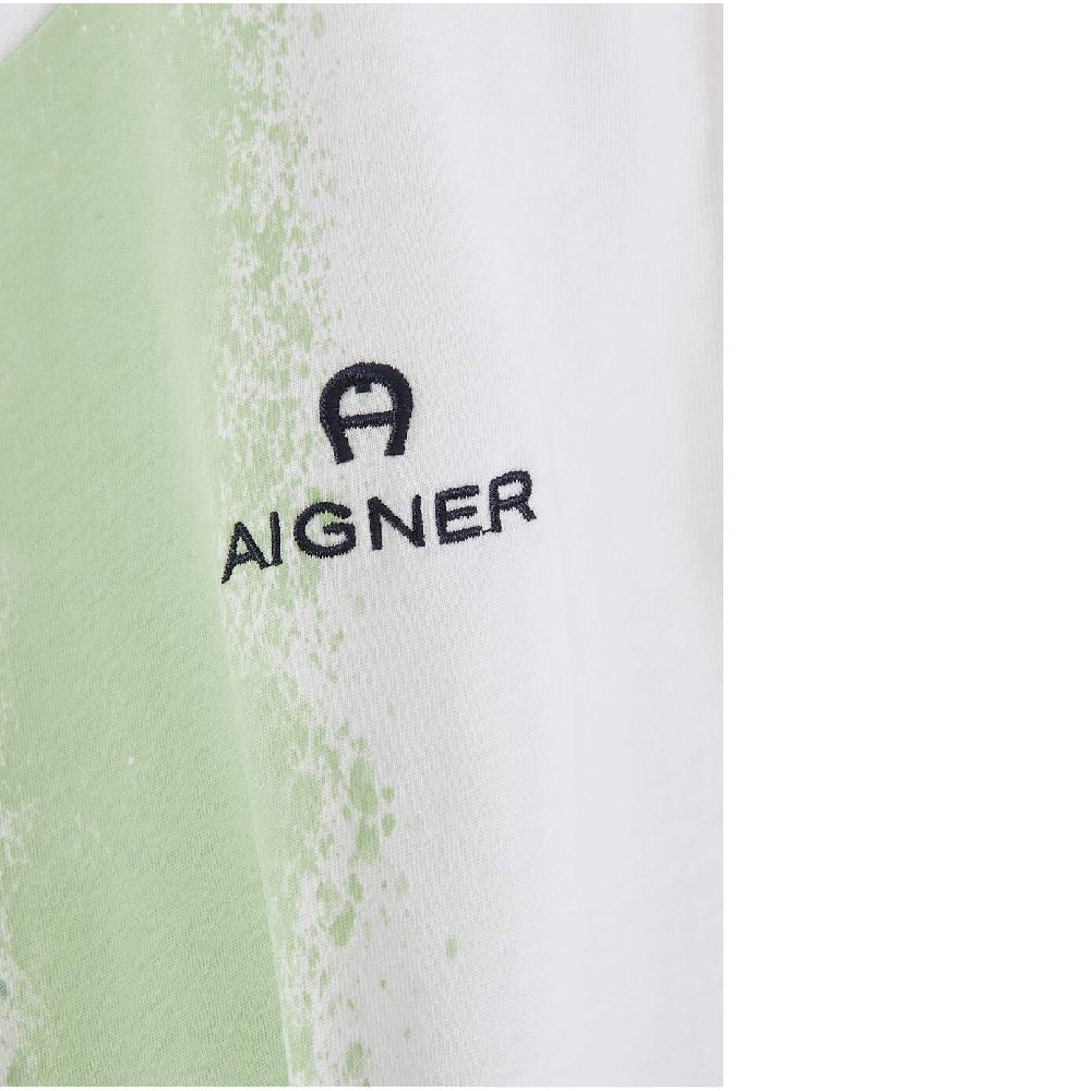 AIGNERLogo Print T- Shirt4062176376613SAVANNA