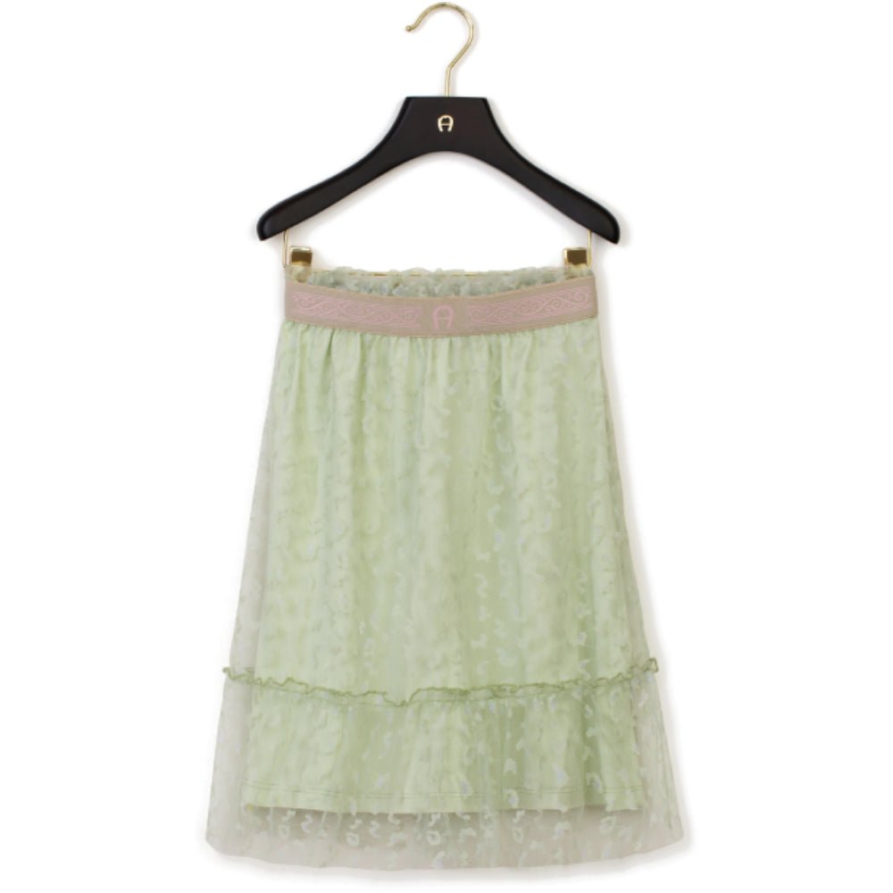 AIGNERPrinted Tiered Skirt4062176489023SAVANNA