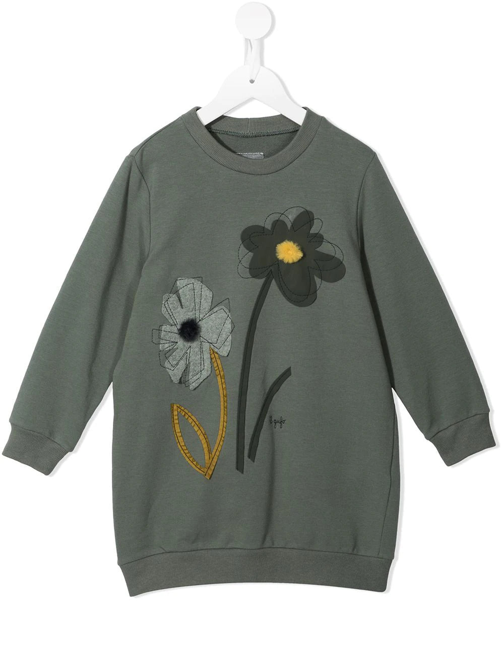 Il GufoFloral-Embroidered Jumper Dress11883449SAVANNA