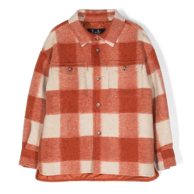 Il GufoLogo Check Jacket12777747SAVANNA