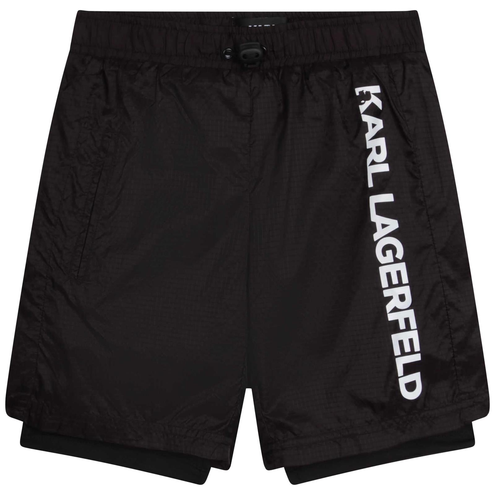 Karl LagerfeldLogo Bermuda Shorts3143162190312SAVANNA