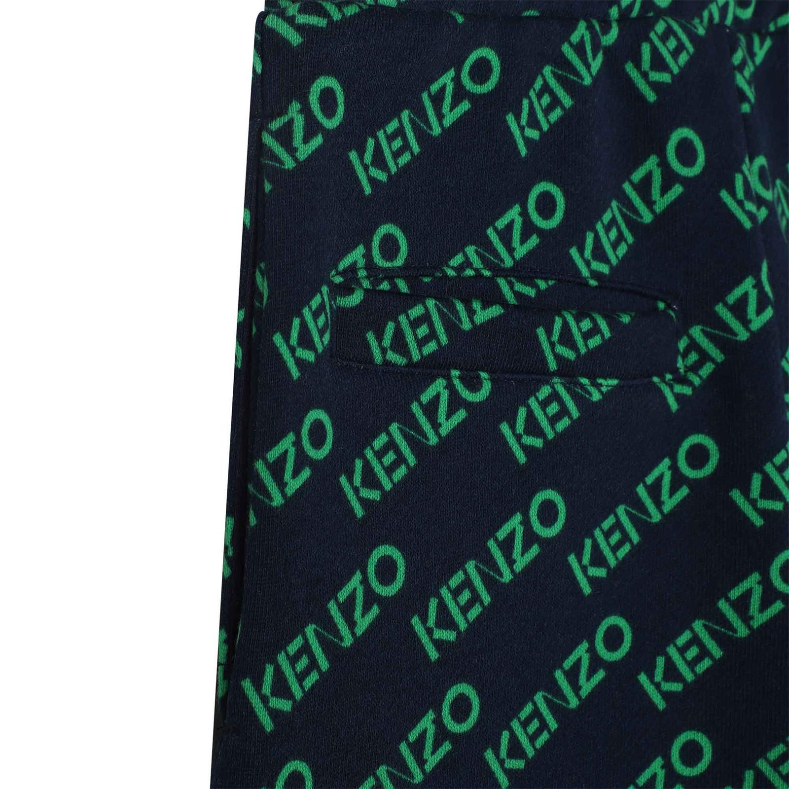 KENZOLogo Print JoggersSAVANNA