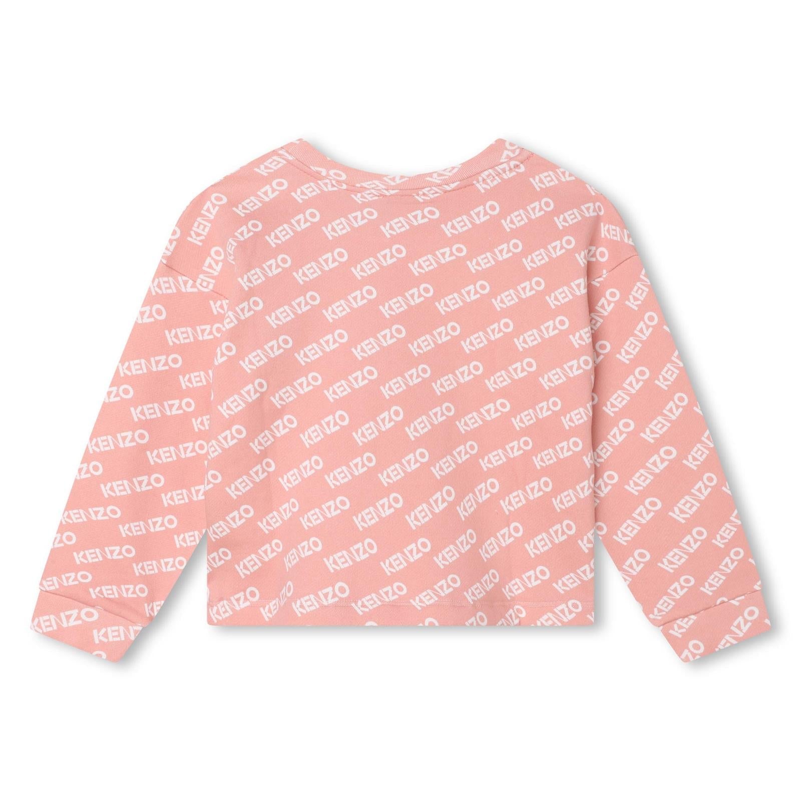 KENZOLogo Print Sweatshirt3143162925310SAVANNA