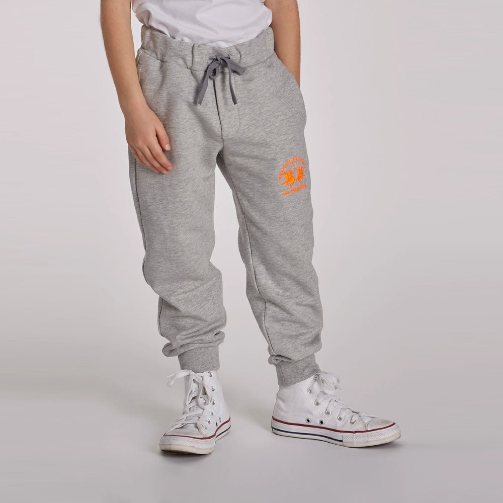 La MartinaPrint Logo Pants4726042SAVANNA