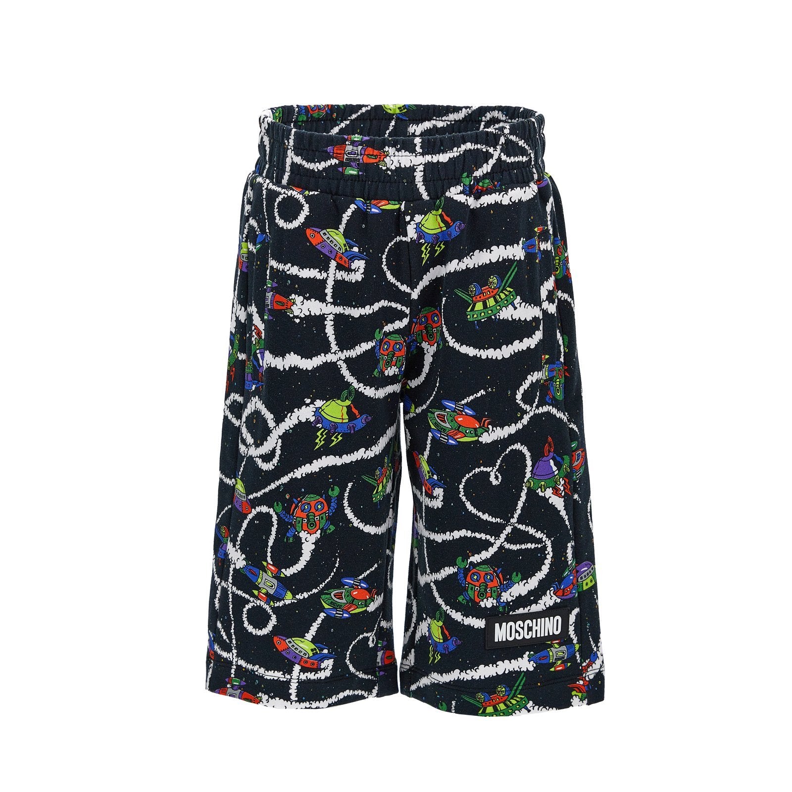MoschinoLogo Print ShortsSAVANNA