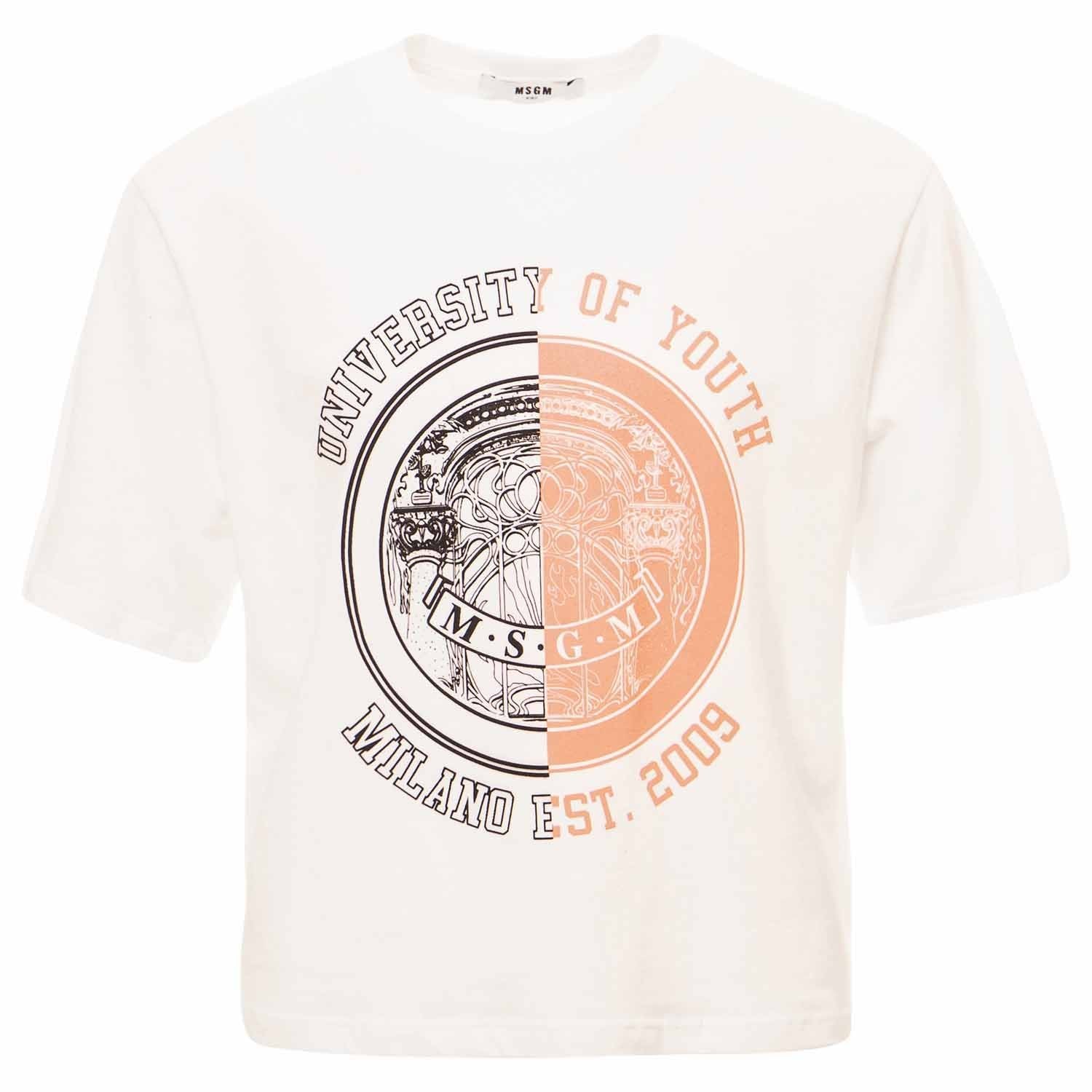 MSGMLogo Half T-ShirtSAVANNA