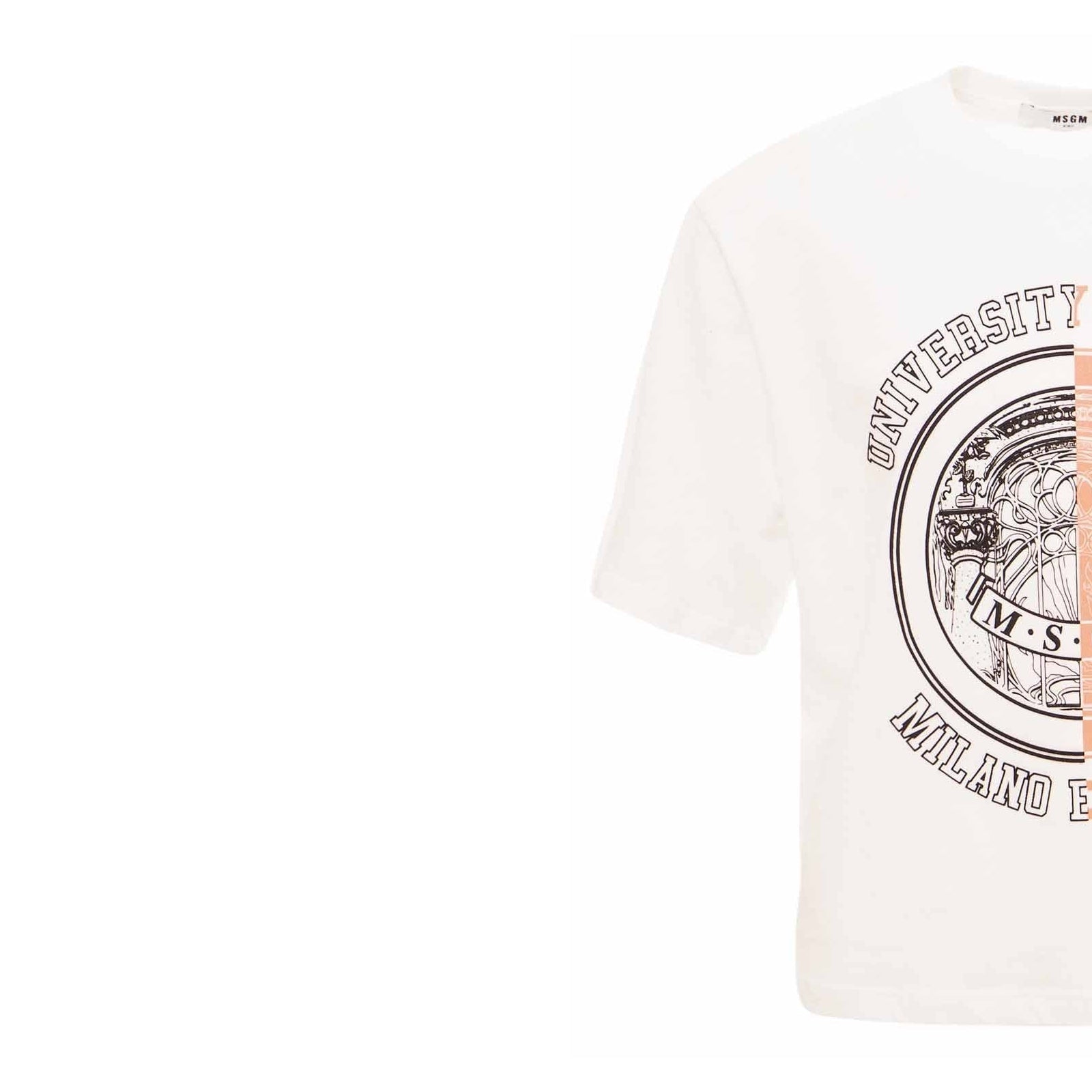 MSGMLogo Half T-ShirtSAVANNA