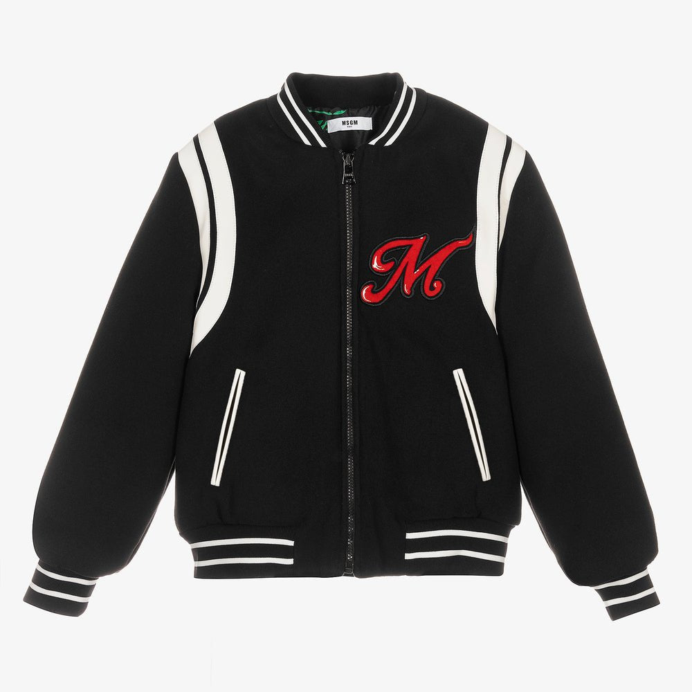 MSGMLogo Wool Bomber8051883176544SAVANNA