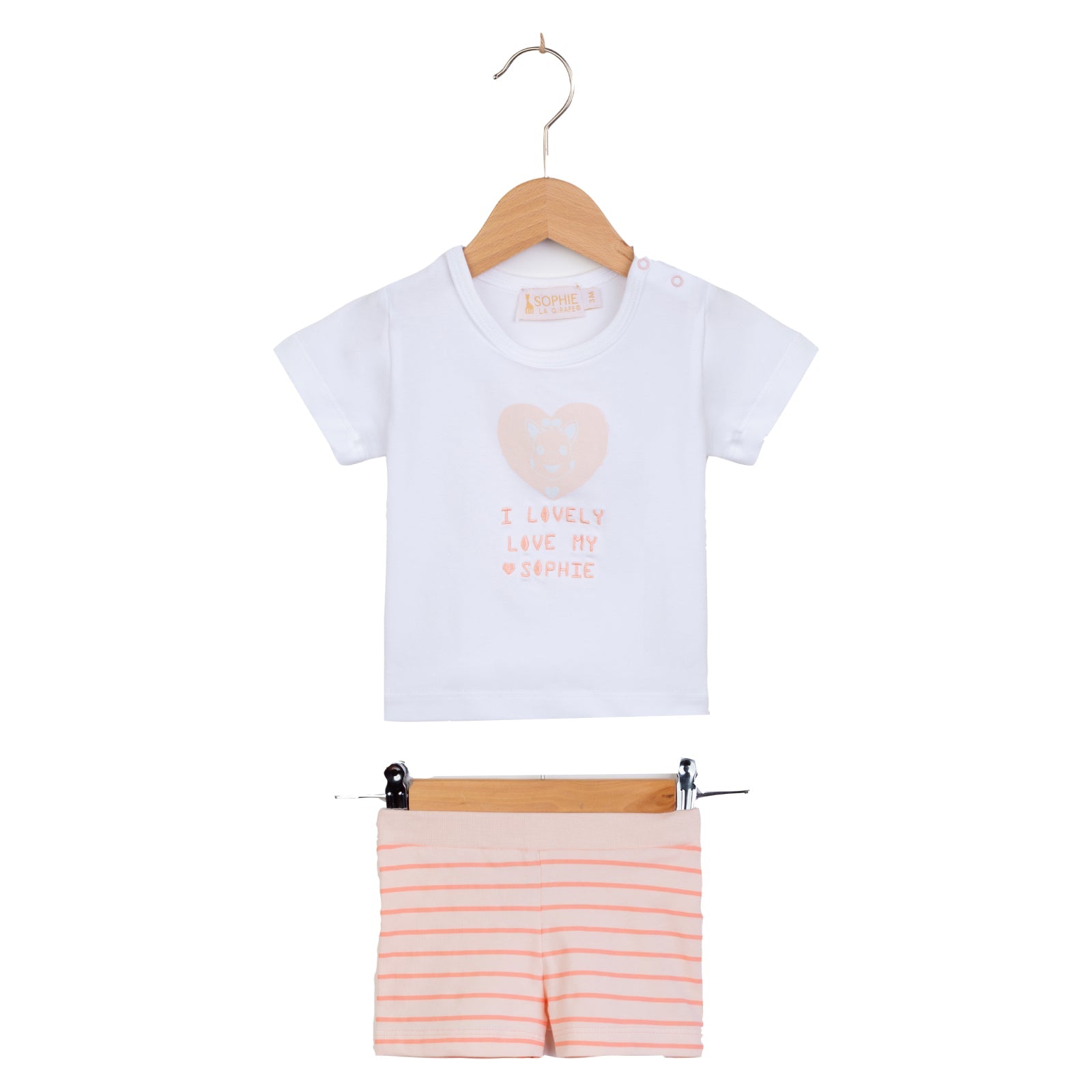 Sophie La GirafeSophie La Girafe Logo T Shirt and ShortSAVANNA