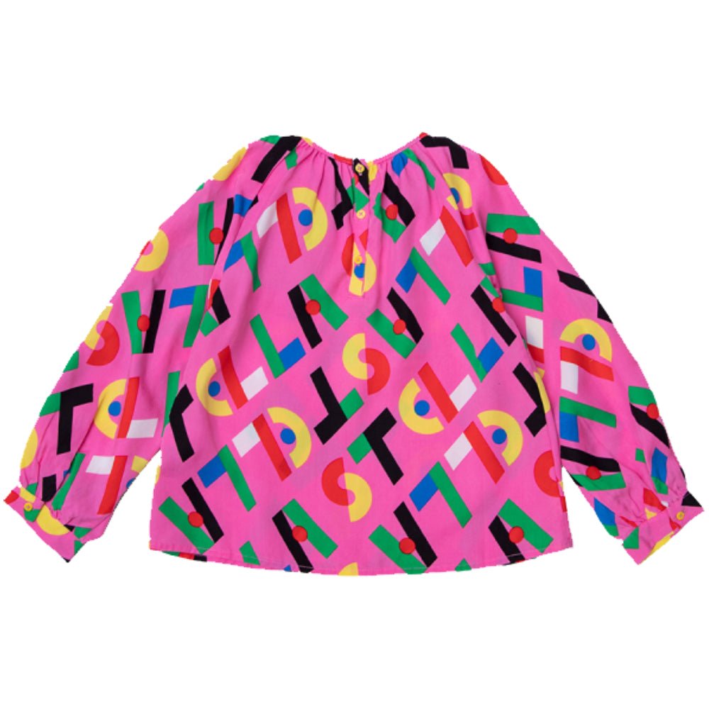 Stella McCartneyColorful Logo Blouse8056715096441SAVANNA