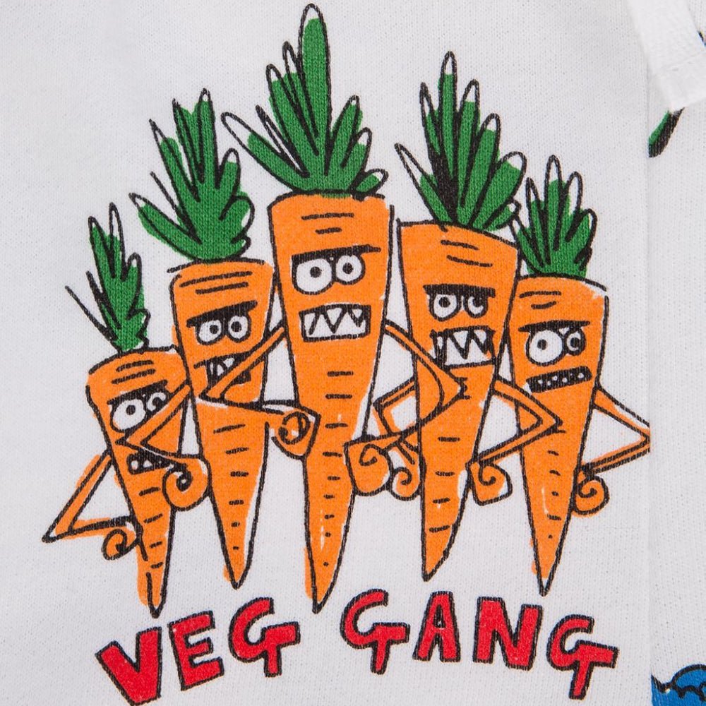 Stella McCartneyEmbroidered Vegetable Short8085603061SAVANNA